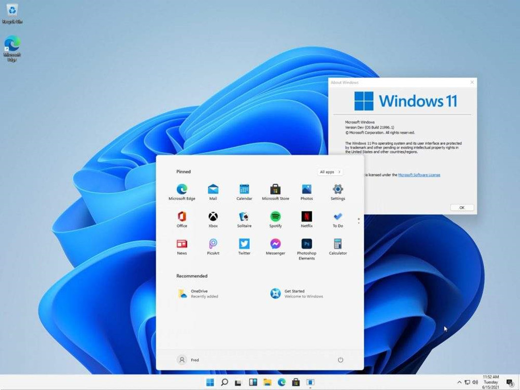 Windows11最新正式版21H2