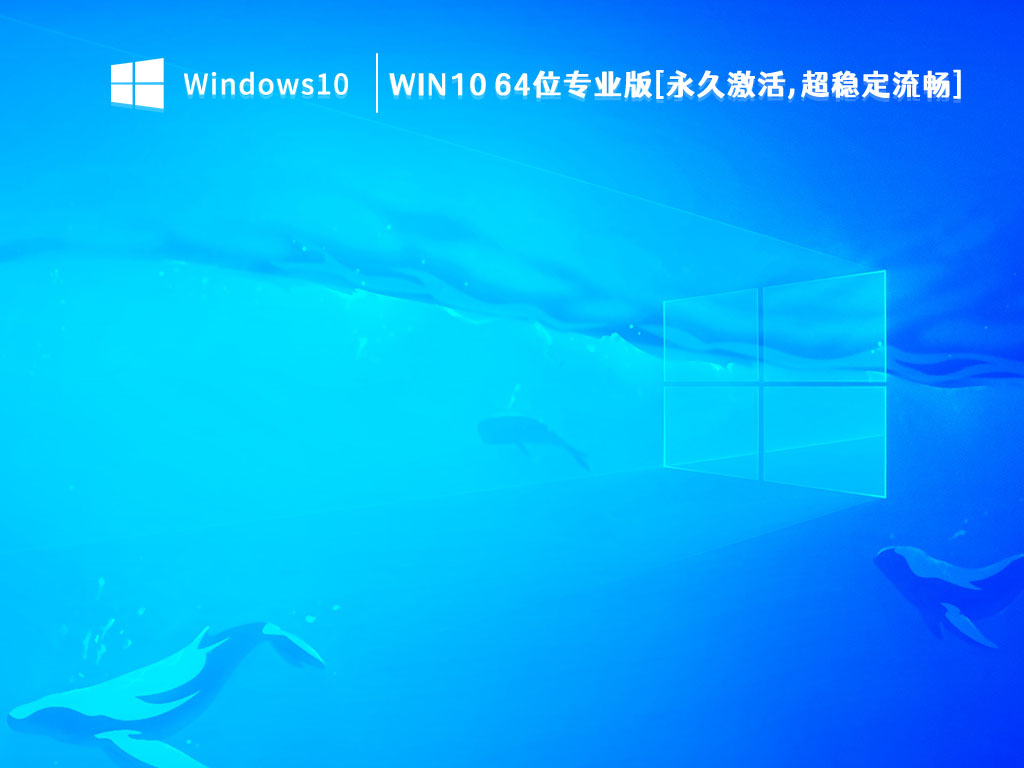 Win10 64位专业版[永久激活,超稳定流畅] V2023